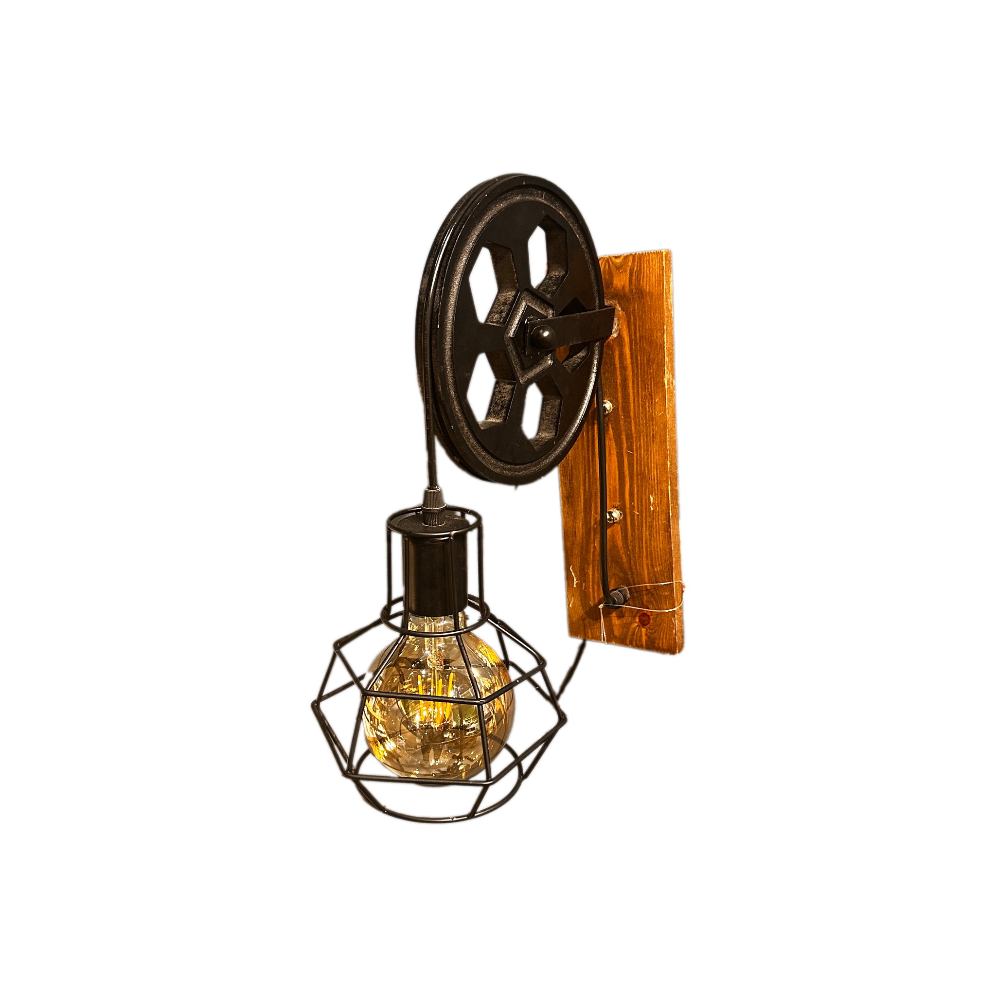 Film Reel Wall Lamp