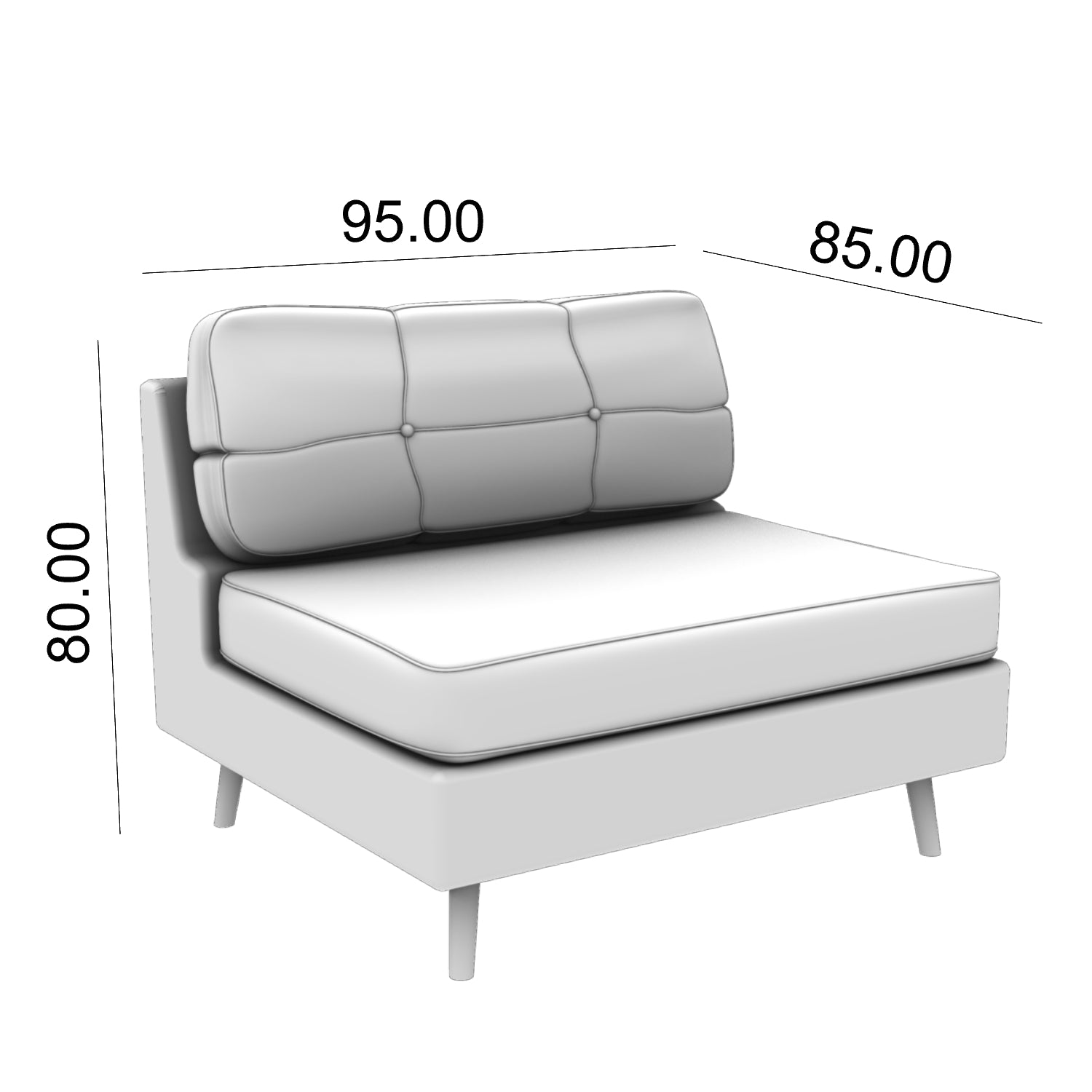 Modular Sectional Back Part B