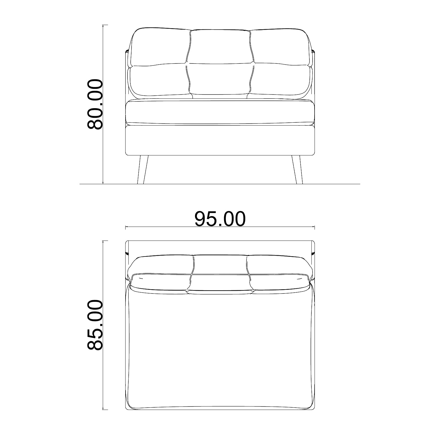 Modular Sectional Back Part B