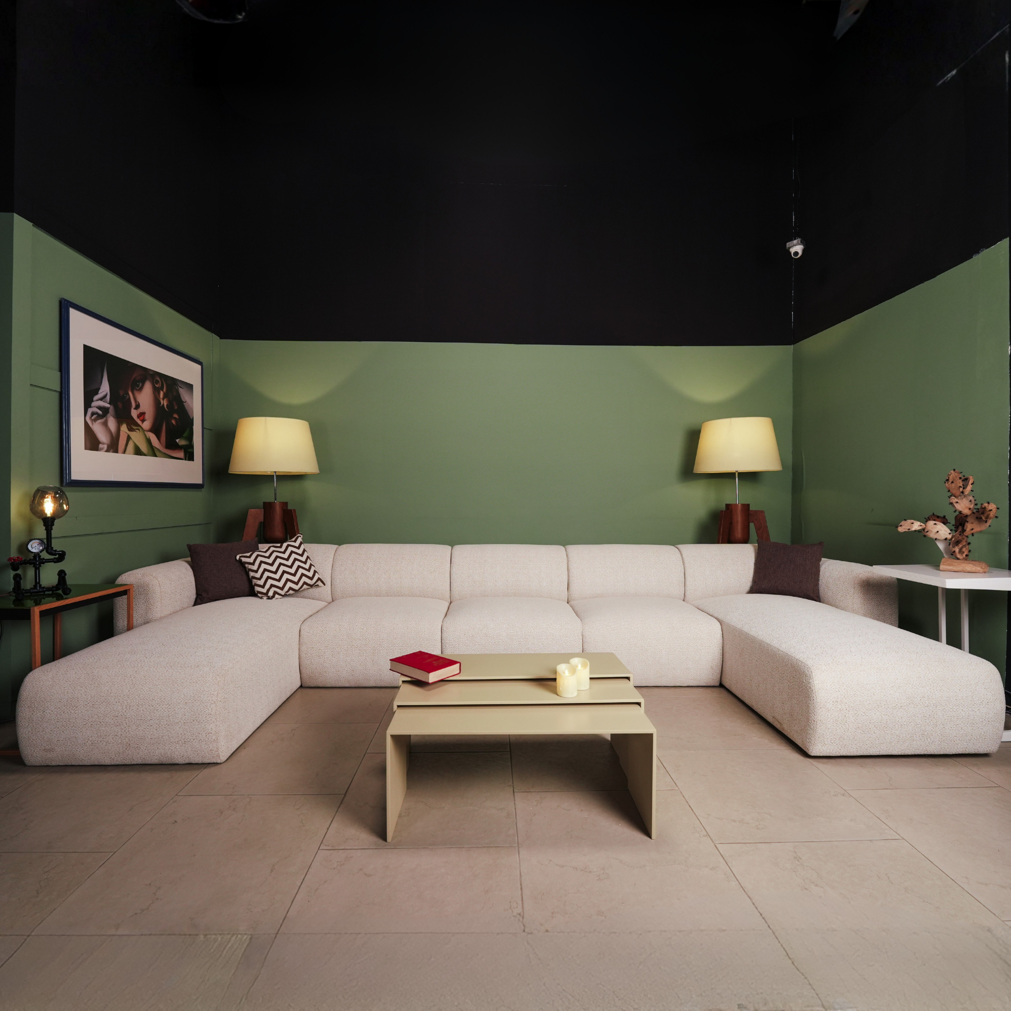 Ushape sofa by Designy for home furniture