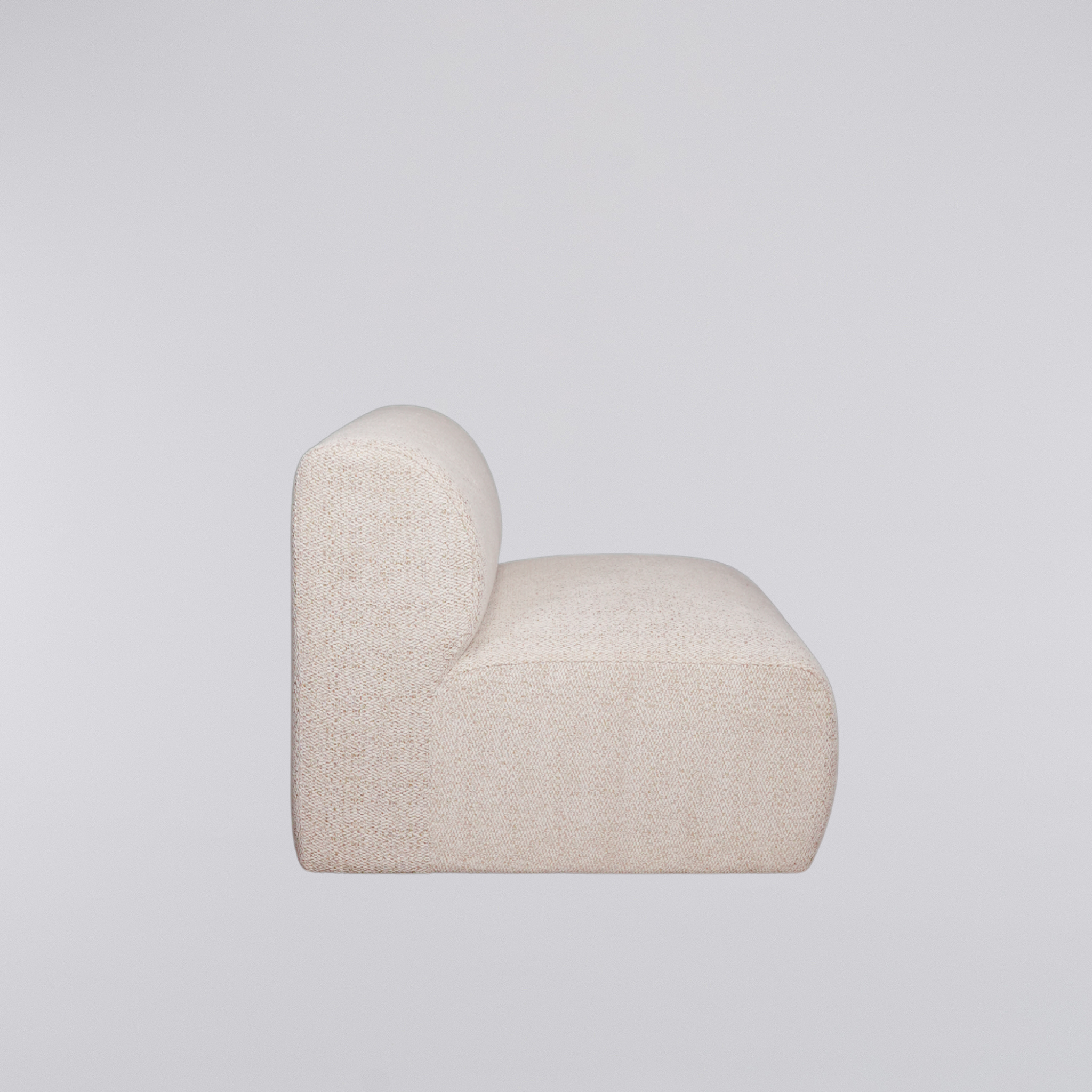 armless sofa chair by designy for home furniture