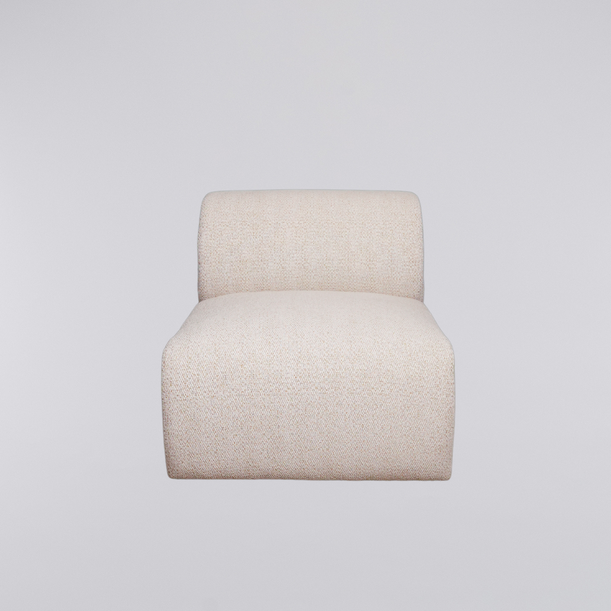 armless sofa chair by designy for home furniture