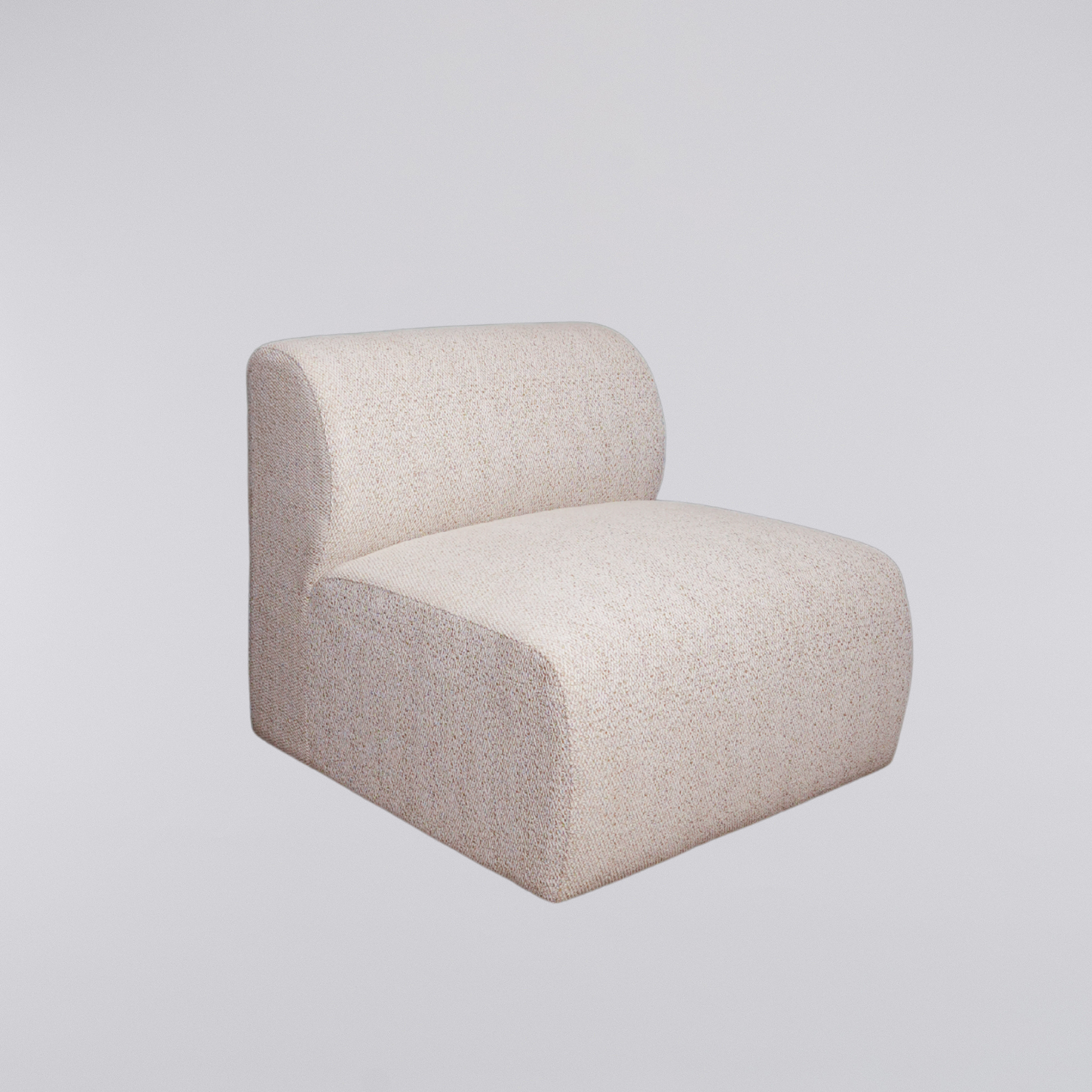 armless sofa chair by designy for home furniture