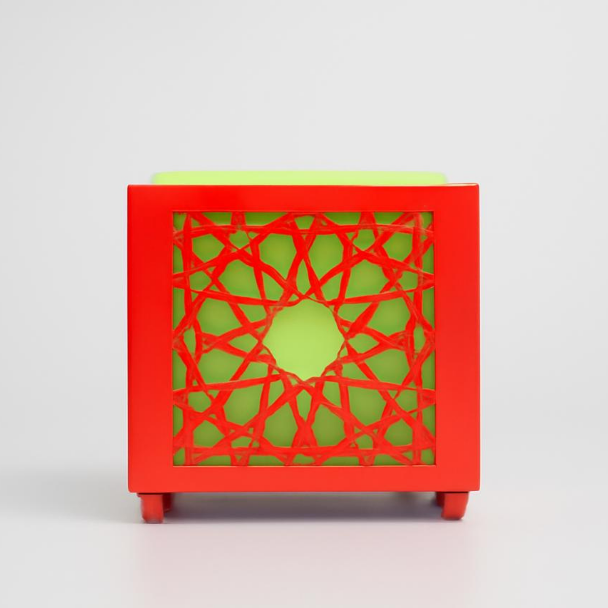 Arabesque Candle Holder With Candle