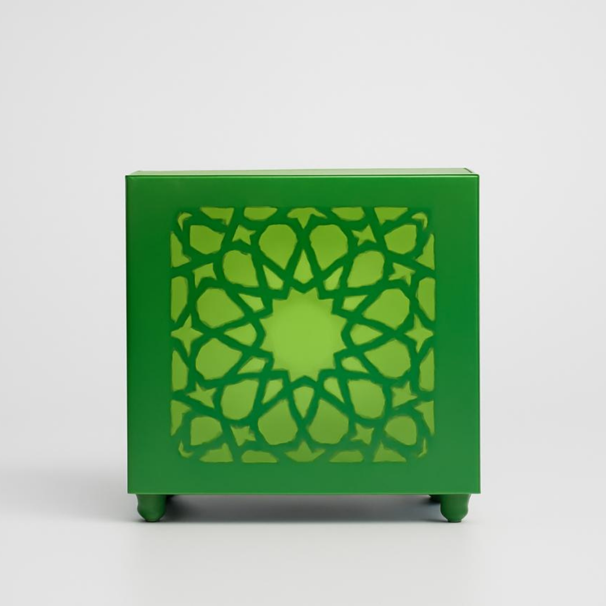 Arabesque Candle Holder With Candle