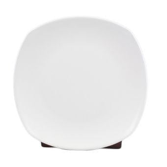 NC SEMI SQUARE 26 CM FLAT PLATE (IVORY-PRISMA)
