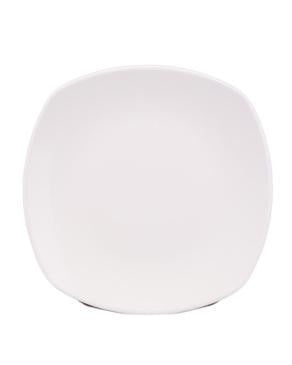 NC SEMI SQUARE 28 CM FLAT PLATE (IVORY-PRISMA)