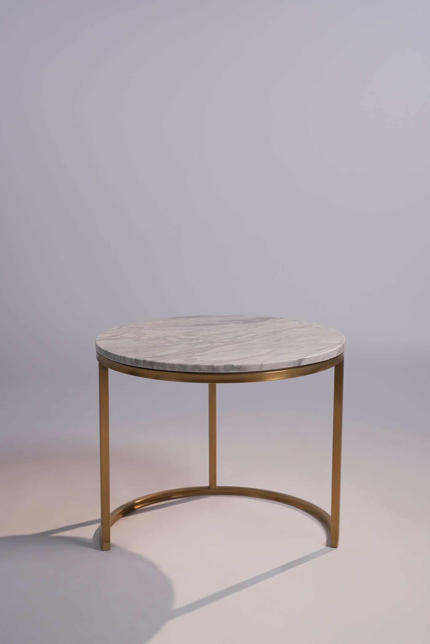 Sinatra Nesting Tables Iron 3 pc with Glass