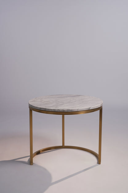 Sinatra Nesting Tables Iron 3 pc with Glass