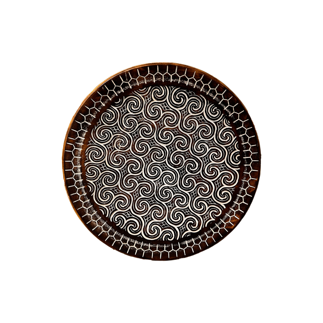 Carved Plate Wall Decoration