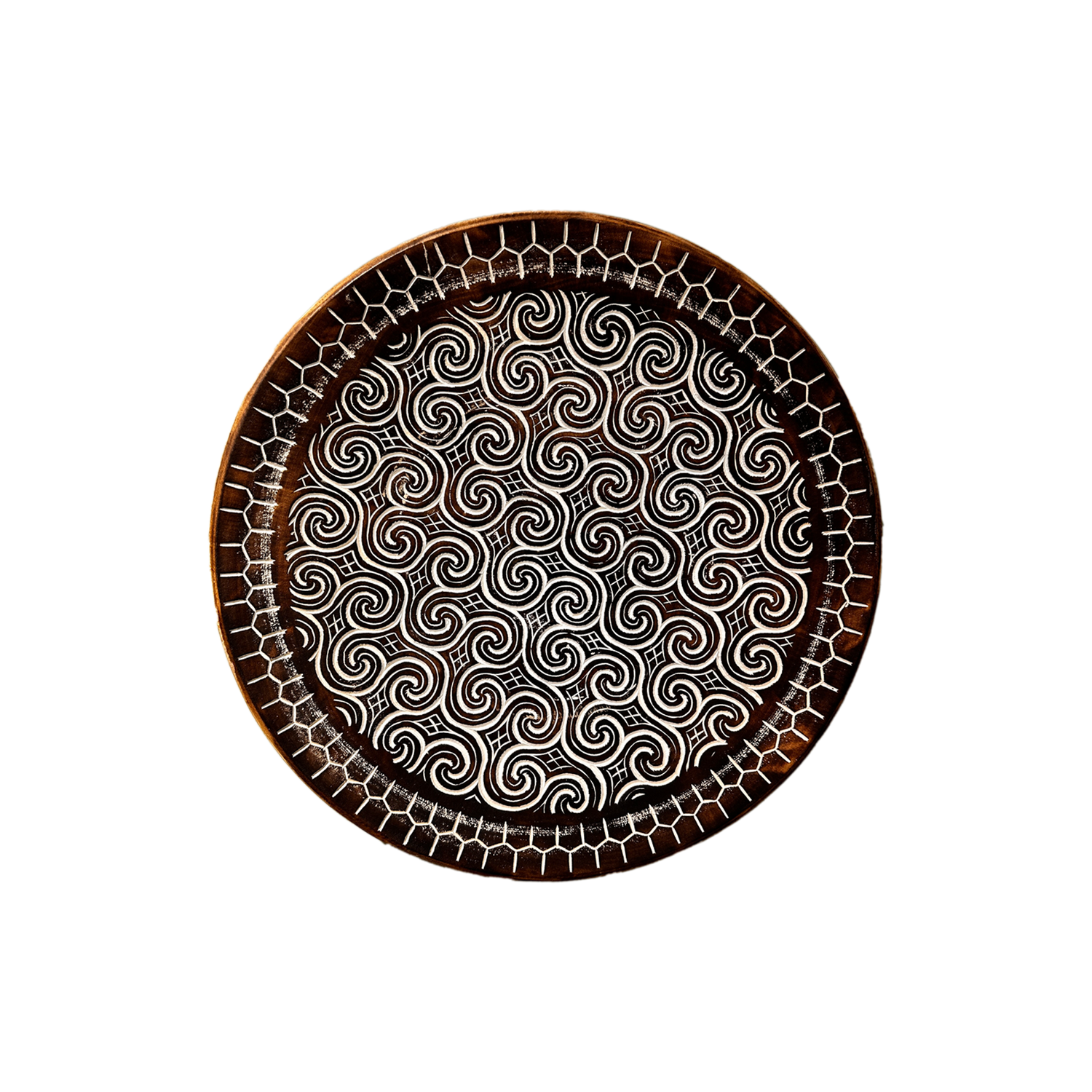 Carved Plate Wall Decoration