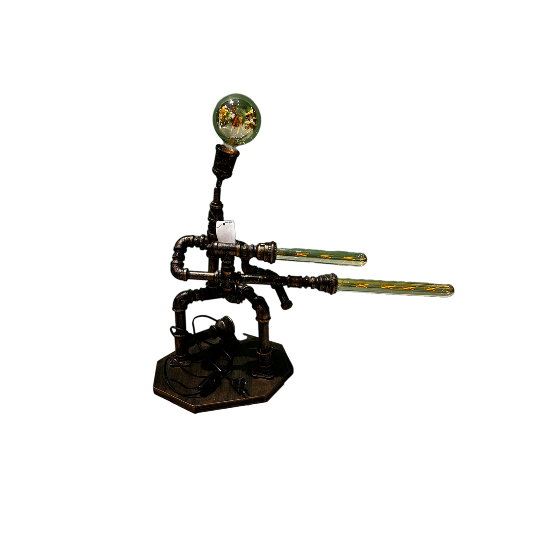 Metal Pipe Soldier Lamp