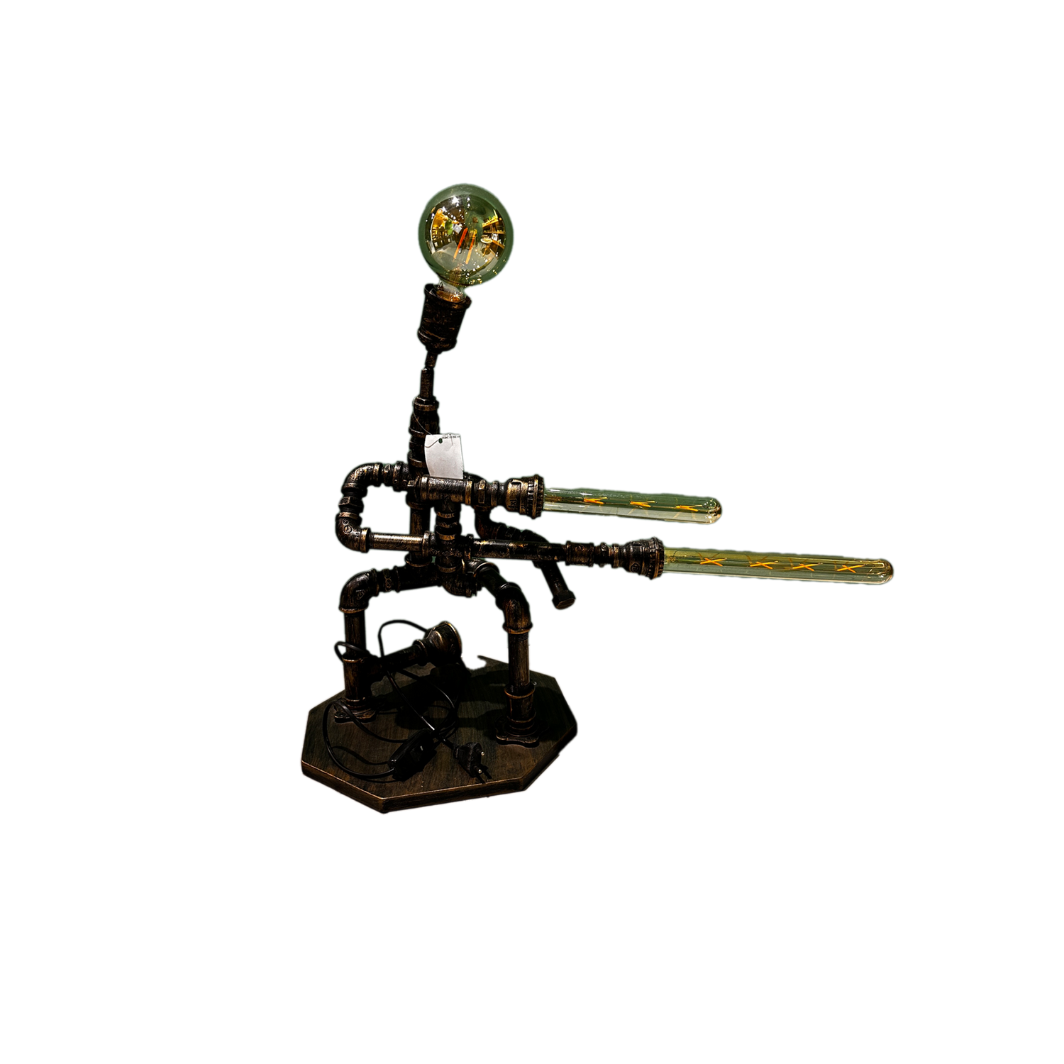 Metal Pipe Soldier Lamp