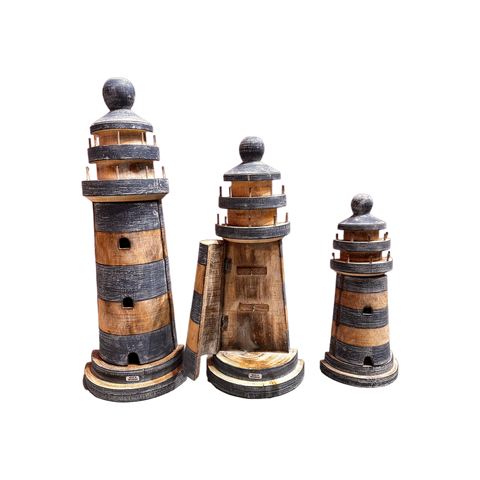 Light House with Door Decoration 3 Pc