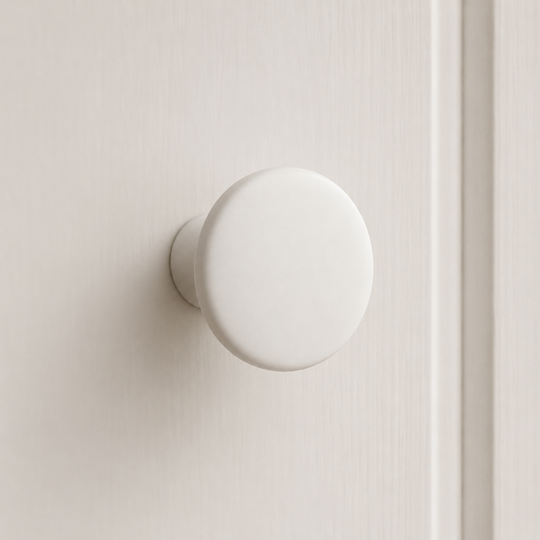 Round Wooden Knob Handle