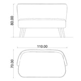 Barrymore Love Seat