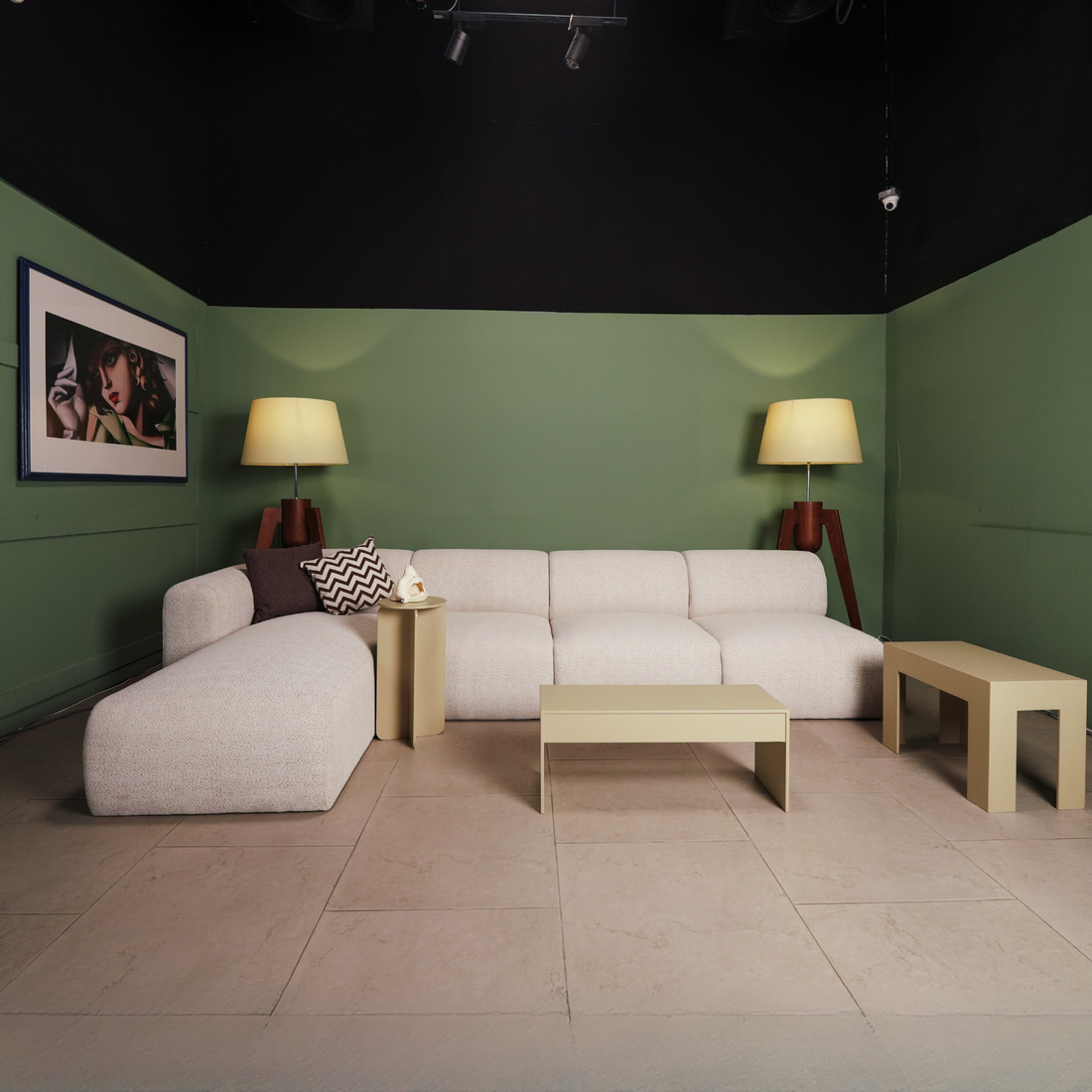 L shape sofa by designy for home furniture and home styling