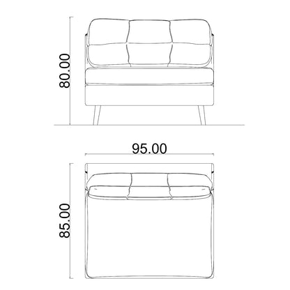 Modular Sectional Back Part B