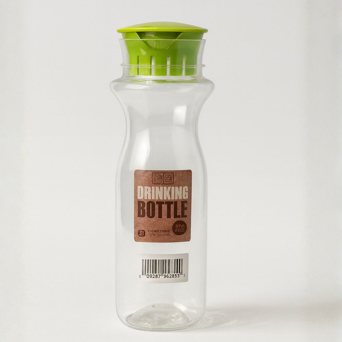 Transparent water bottle flask by designy for home furniture