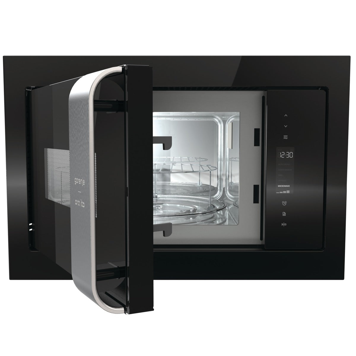 60 Cm. Microwave oven, grill, Touch Control, Function Smart display, Start preset, Rotating plate. Gorenje