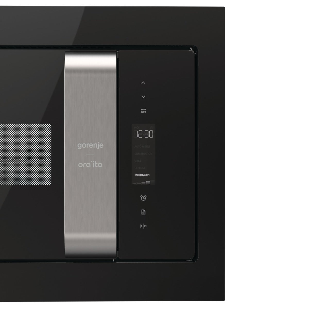 60 Cm. Microwave oven, grill, Touch Control, Function Smart display, Start preset, Rotating plate. Gorenje