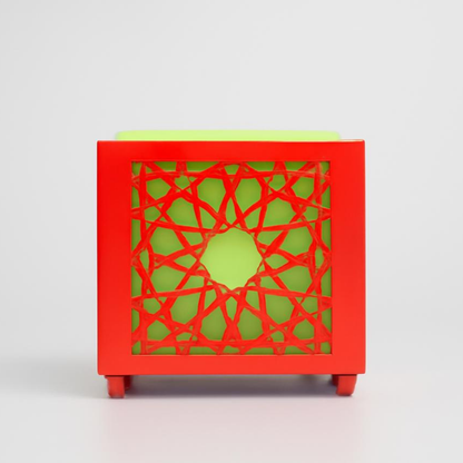 Arabesque Candle Holder With Candle