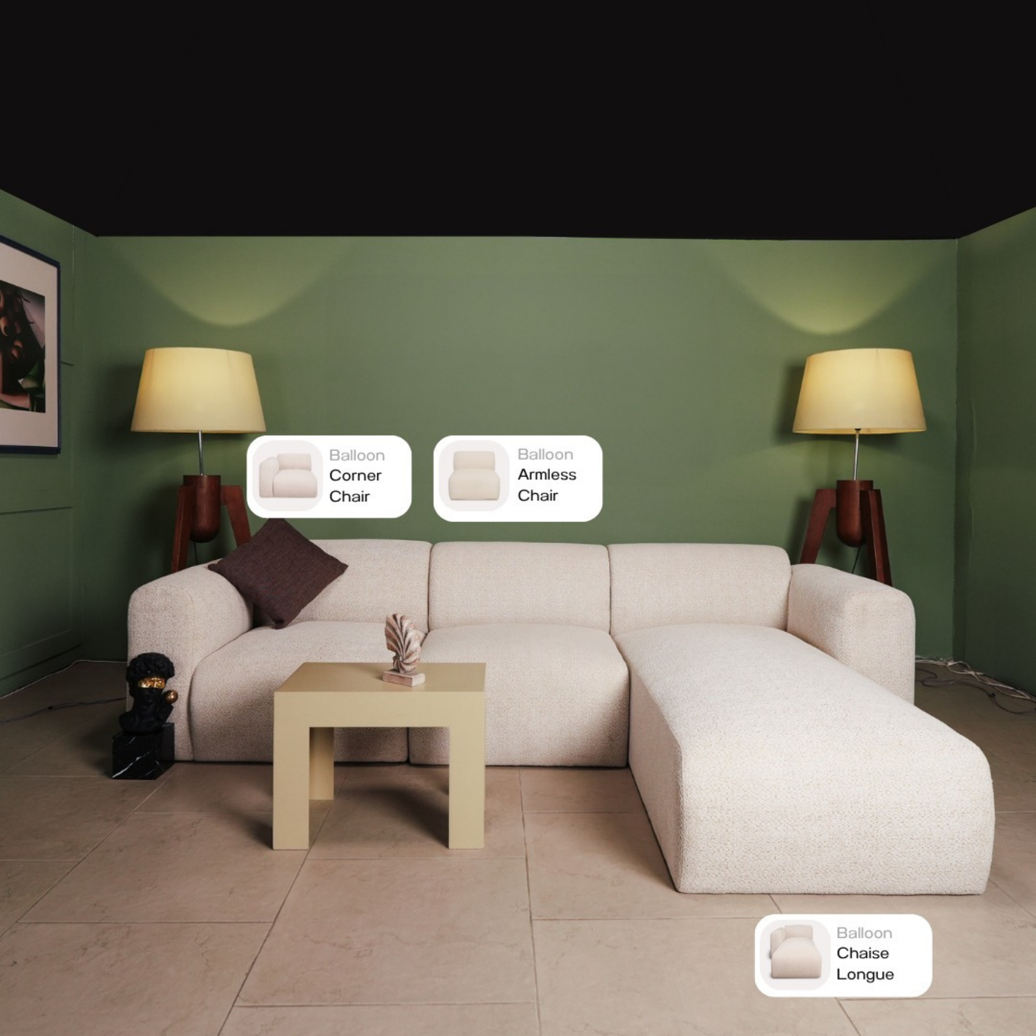 sofa chaise longue by designy for home furniture 