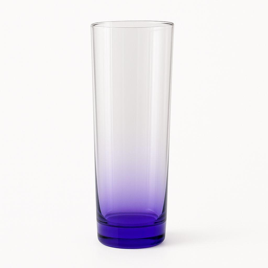 Wavy Surf Glass Cup Set (3 Pieces)