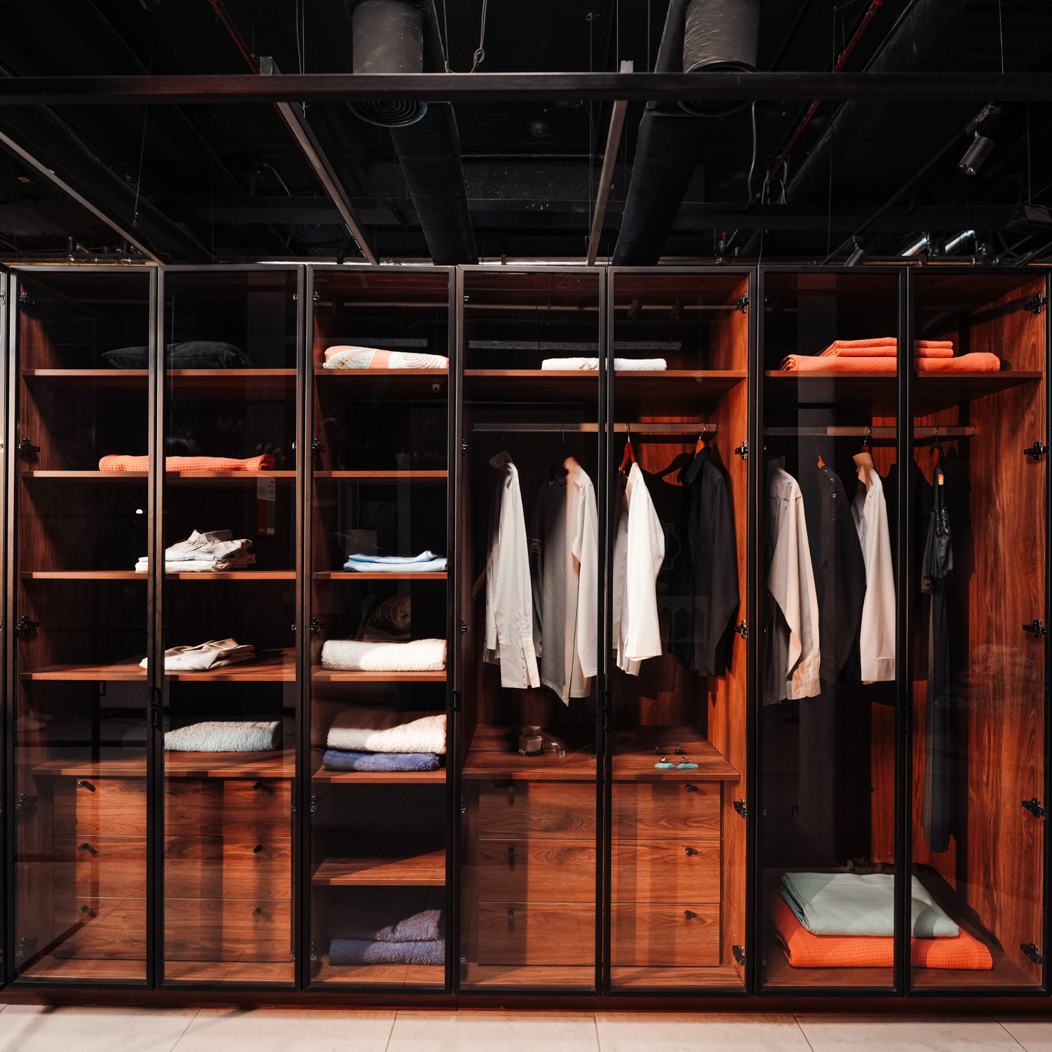 Dressing room and wardrobe by designy for home furniture