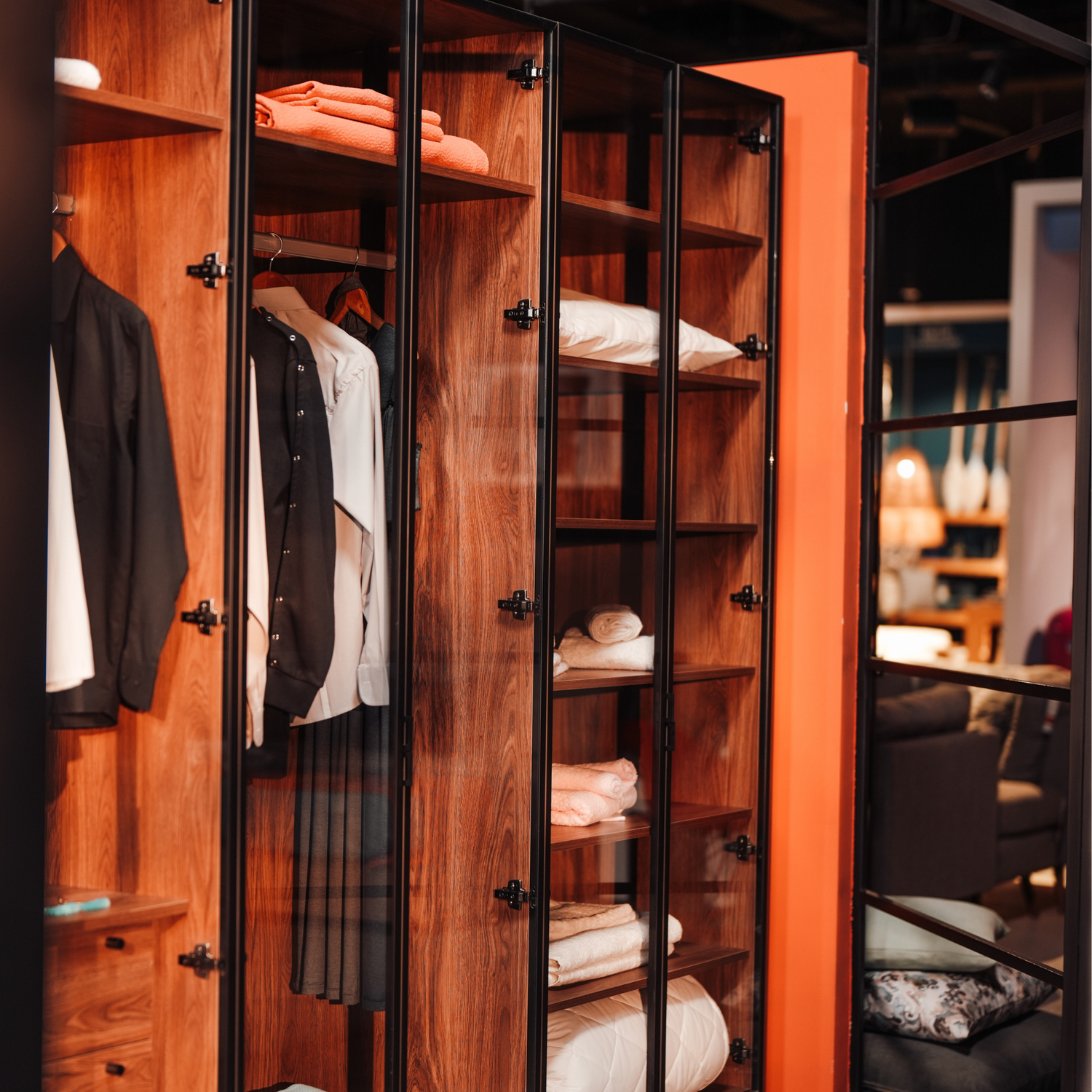 Dressing room and wardrobe by designy for home furniture