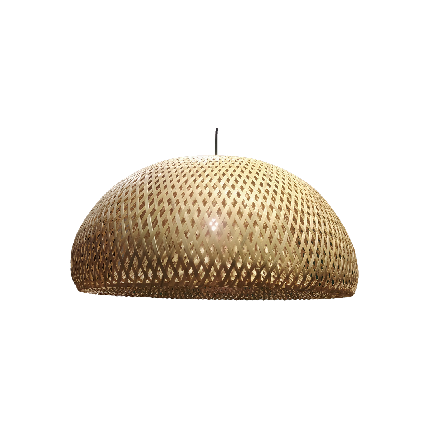 Round Bamboo Chandelier 80 CM