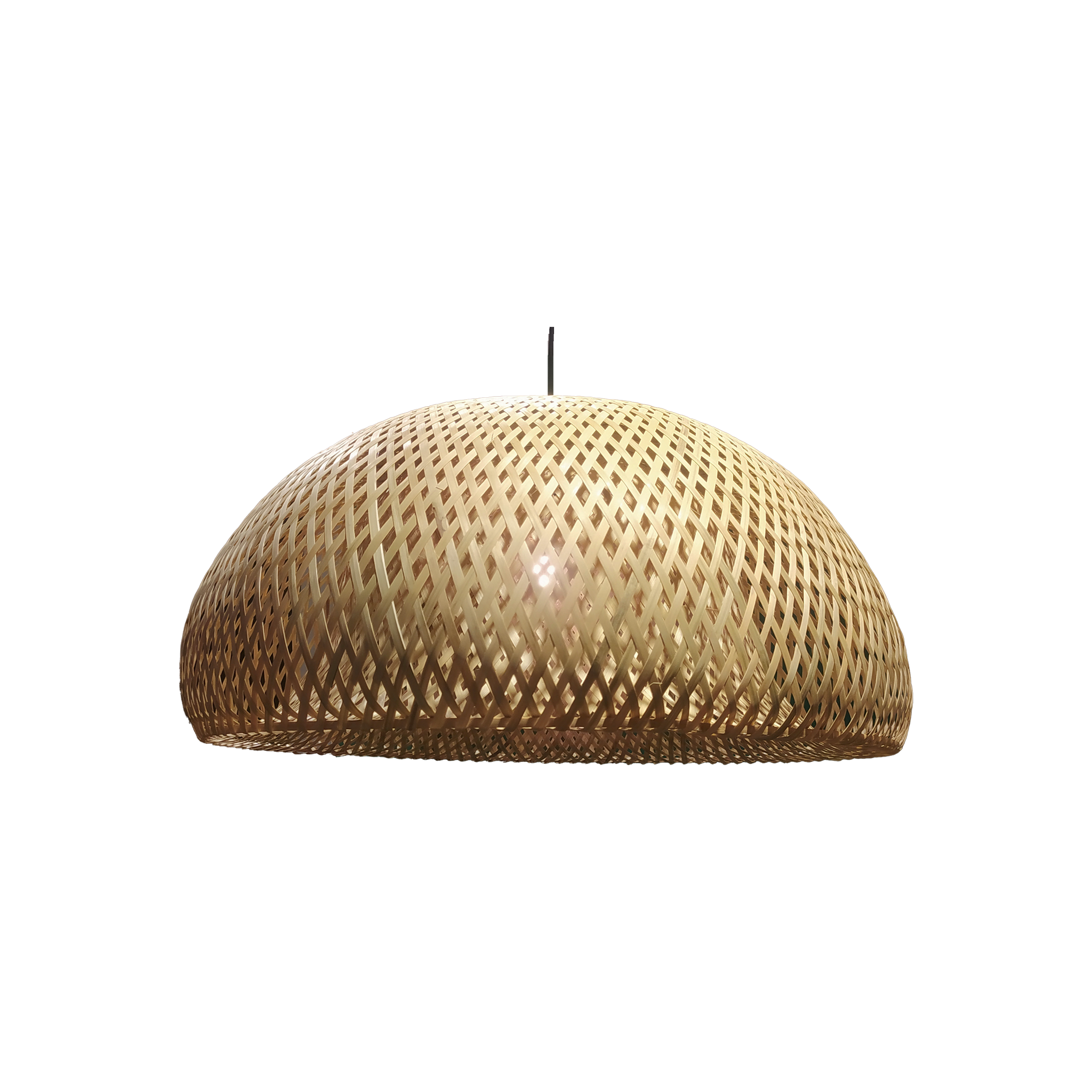 Round Bamboo Chandelier 80 CM