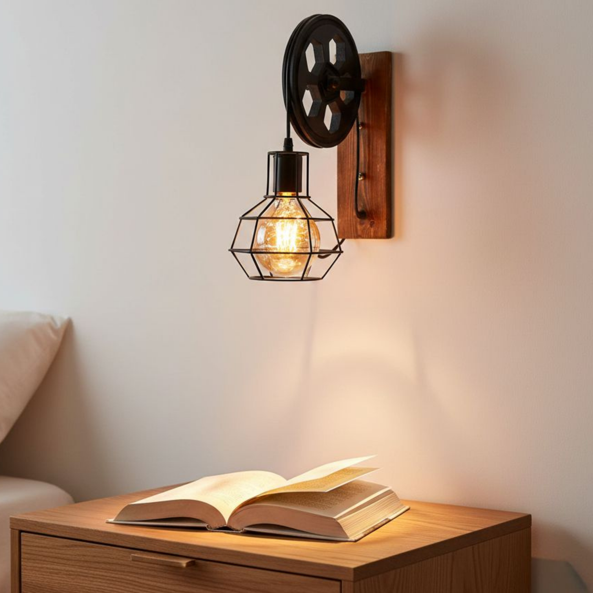 Film Reel Wall Lamp Décor