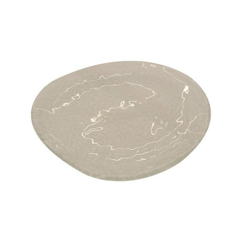 Vitra Sushi Oval Glass Plate 35*28 Cm.