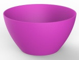 Bowl Plastic 15cm Fuchsia