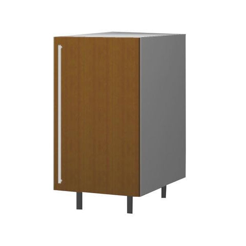 45 Cm. Hacienda White Base Unit Without Shelf Right