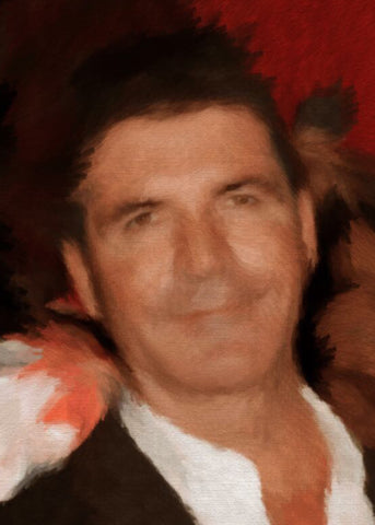 Simon Cowell photo 15x21cm