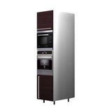 60 Cm. Wengee Mali Tall Oven/Microwave Unit Right