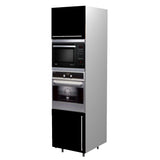 60 Cm. Tall Oven/Microwave Unit Left Art wood