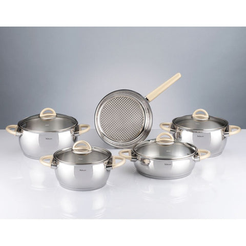 BAHAMA 9 PCS. POT SET IVORY
