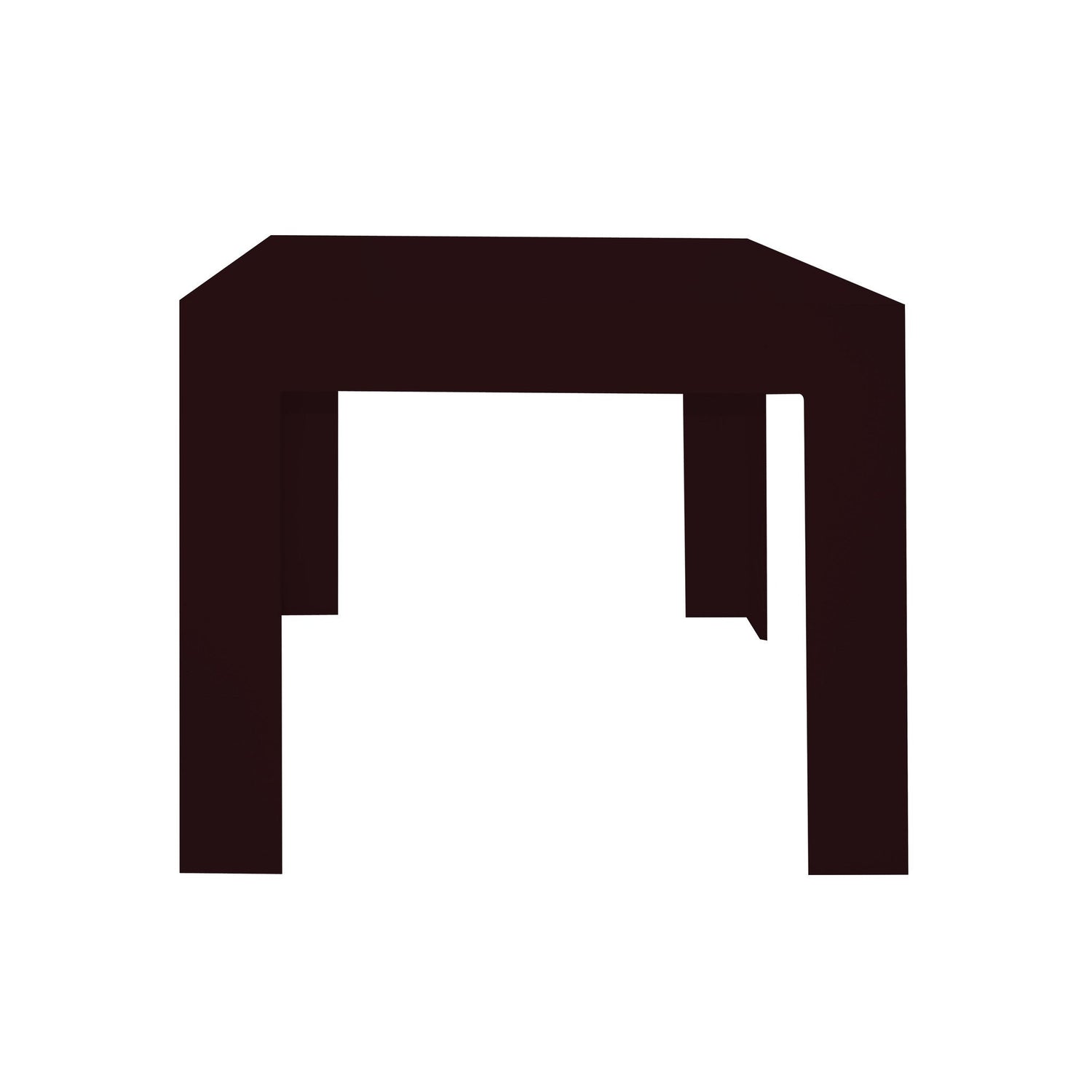 Trio Dining Table  85x85x75 MDF Brown Mat