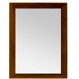 Vertical Frame With Mirror Brown