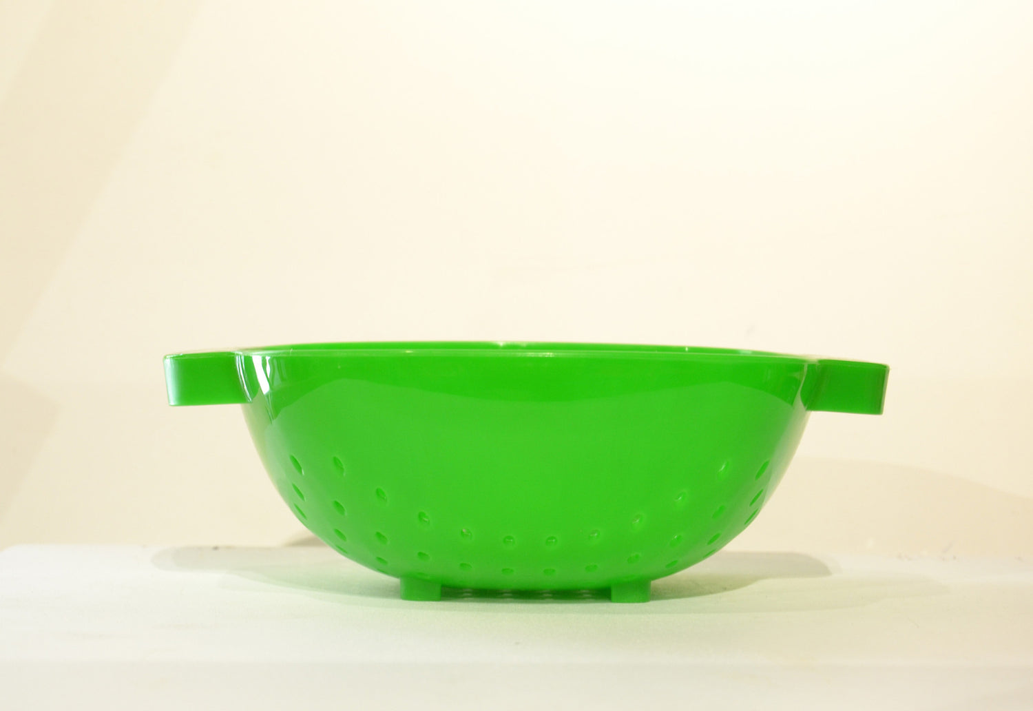 Green Plastic Colander