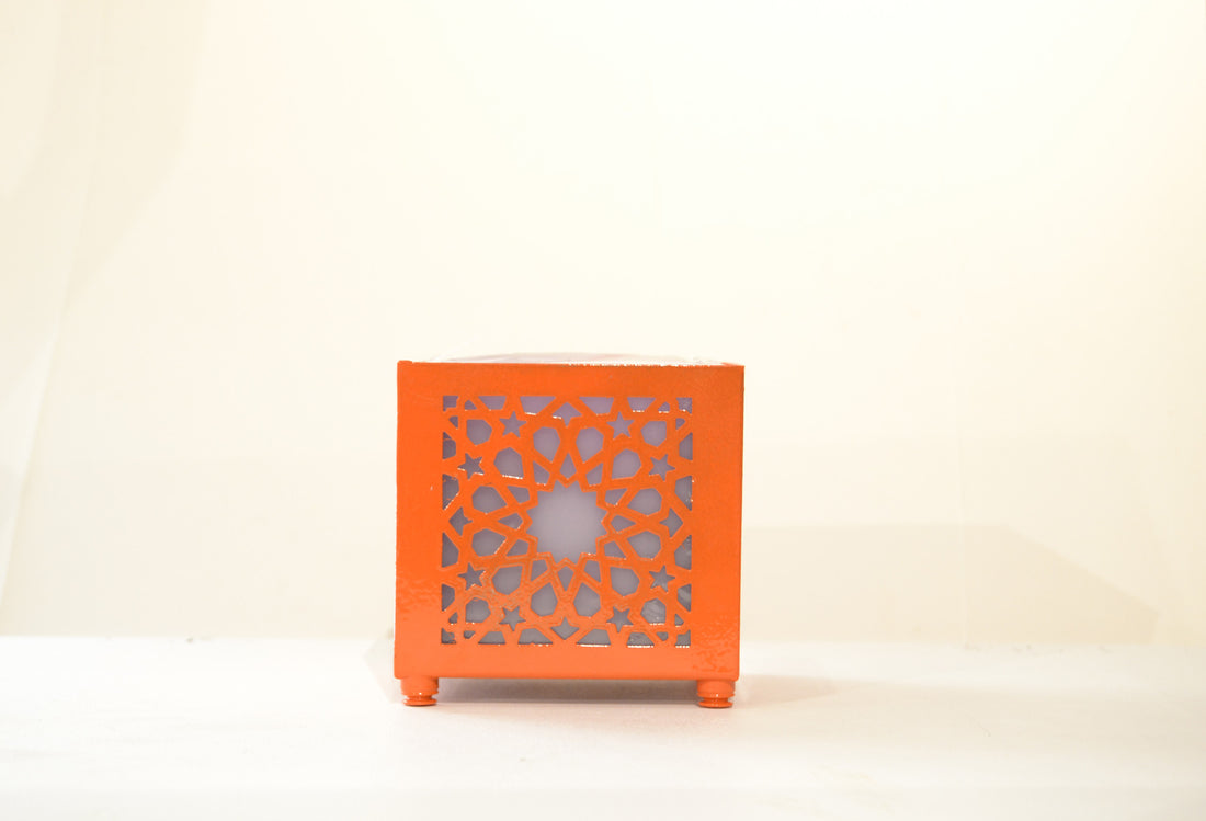 Square Arabesque Orange