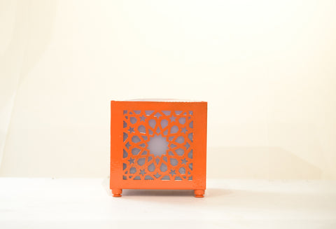 Square Arabesque Orange