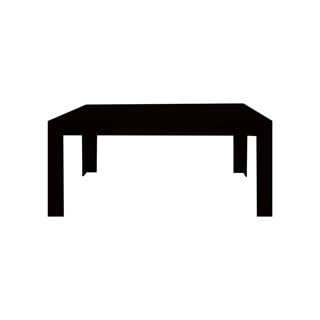 Trio Dining 170x85x75 Table MDF Red Mat