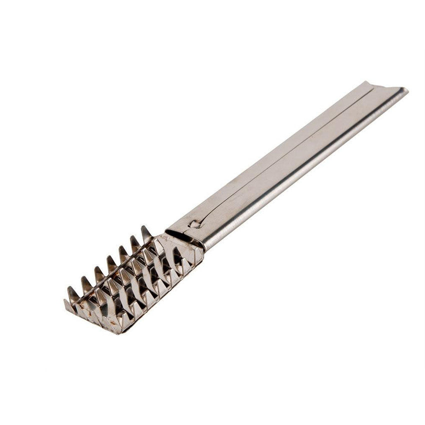 FISH SCALER, CHROME PLATED