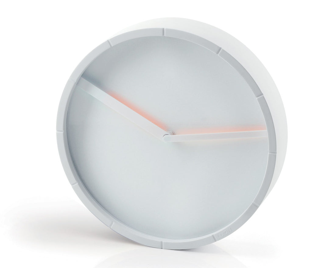 GLOW Analog wall clock White