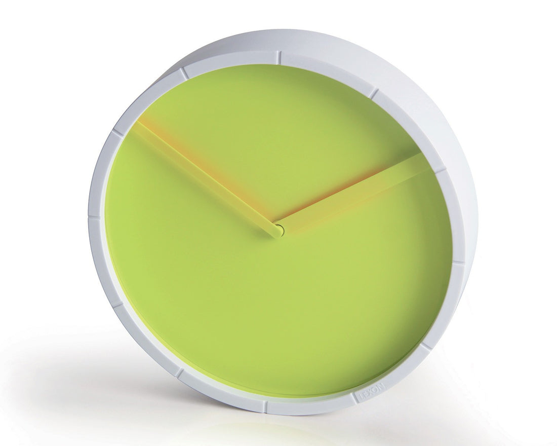 GLOW Analog wall clock Yellow