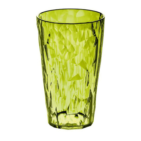 Glass 450 ml_CRYSTAL 2.0 L transp. olive green_P1/6